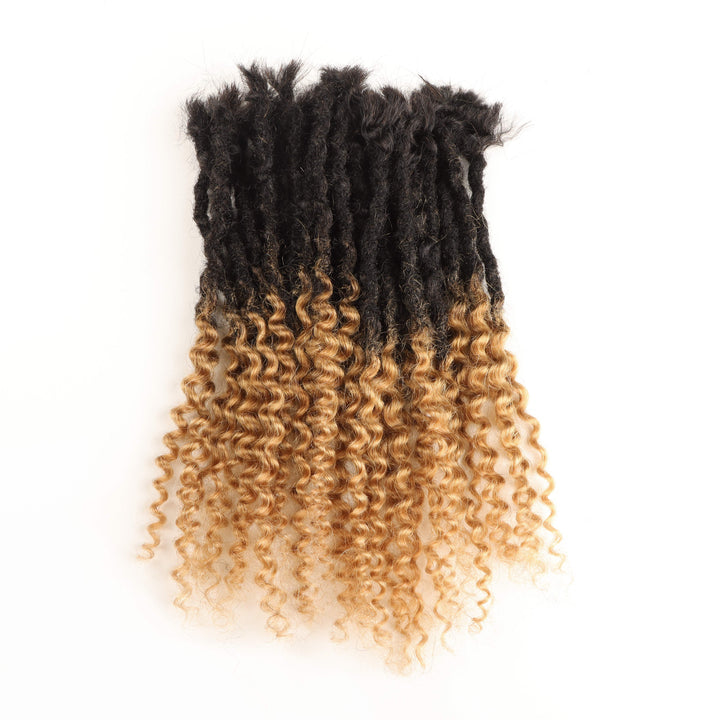 Orientfashion Ombre Deep Goddess Locs Human Hair (20 Locs Per Bundle)