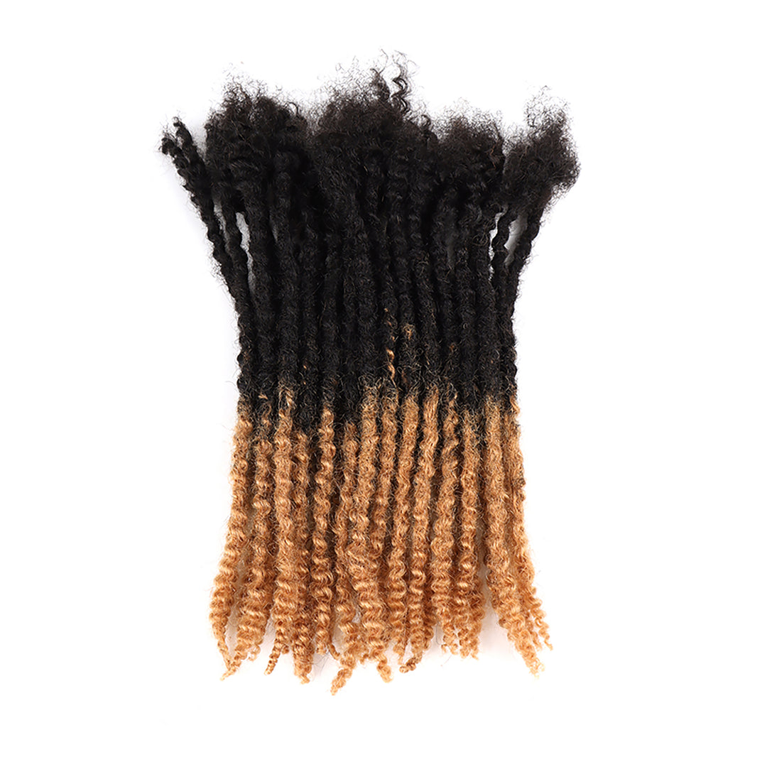 Orientfashion Ombre Textured Locs Human Hair (20 Locs Per Bundle)