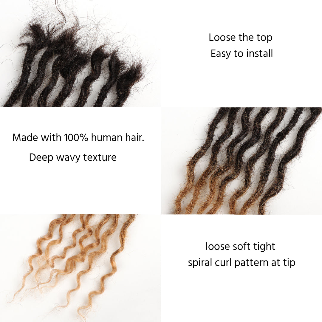 Orientfashion T27 Goddess Locs Human Hair (20 Locs Per Bundle)