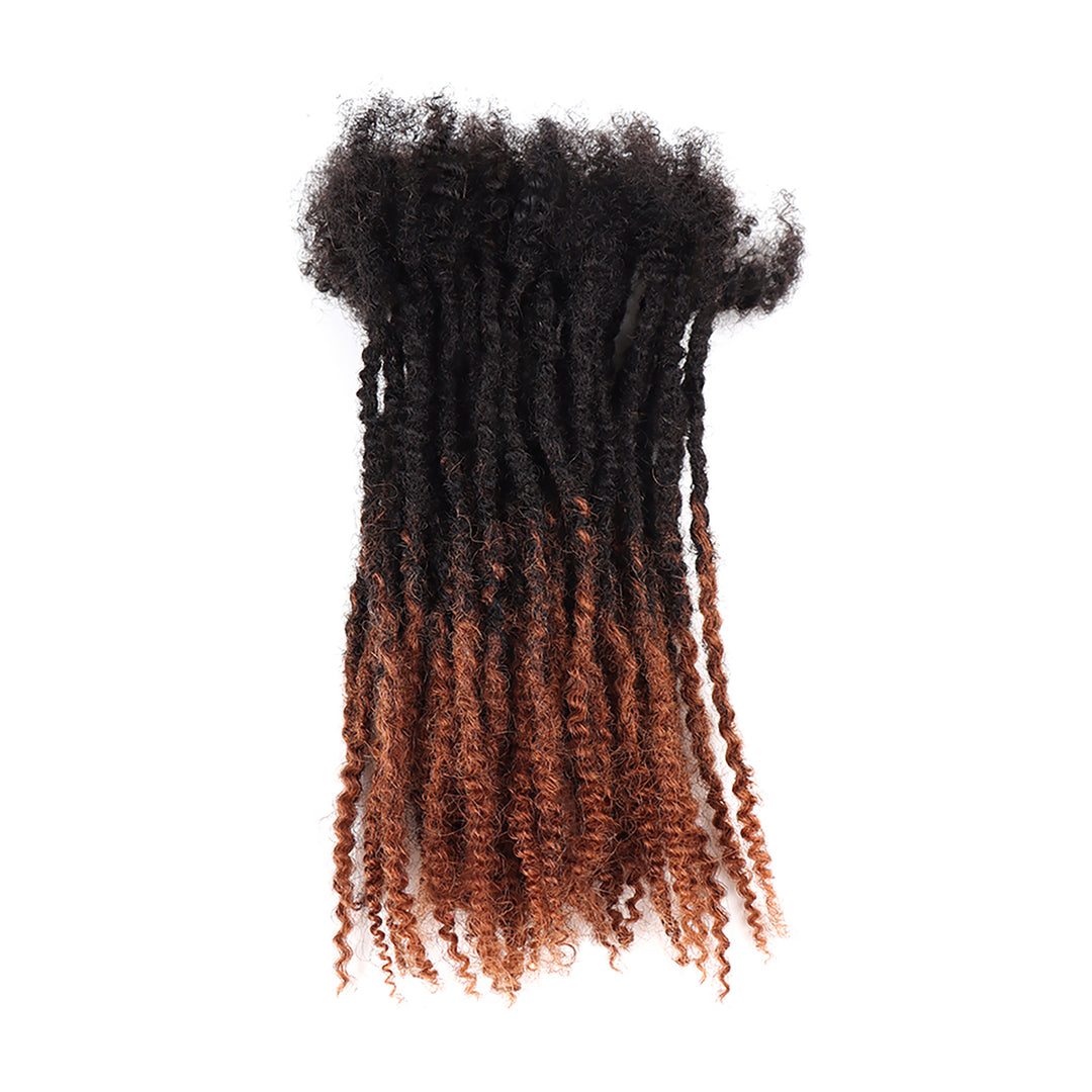 Orientfashion Ombre Textured Locs Human Hair (20 Locs Per Bundle)