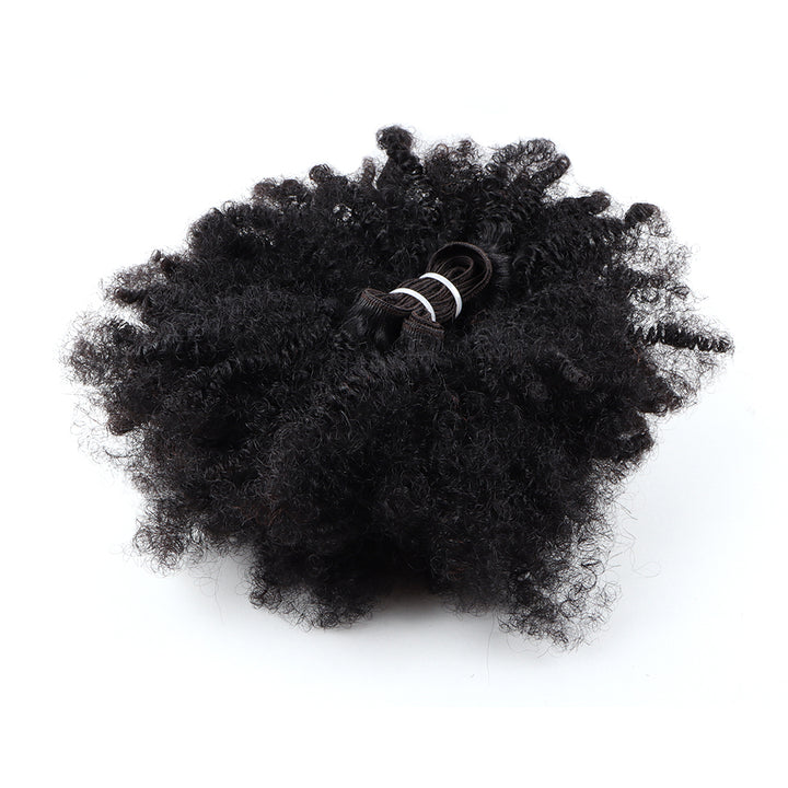 Orientfashion 4B 4C Mongolian Afro Kinky Human Hair Bundles for Black Women 100g/piece