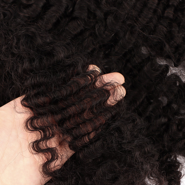 Orientfashion Raw Burmese Curly Human Hair Bundles 100g/pack