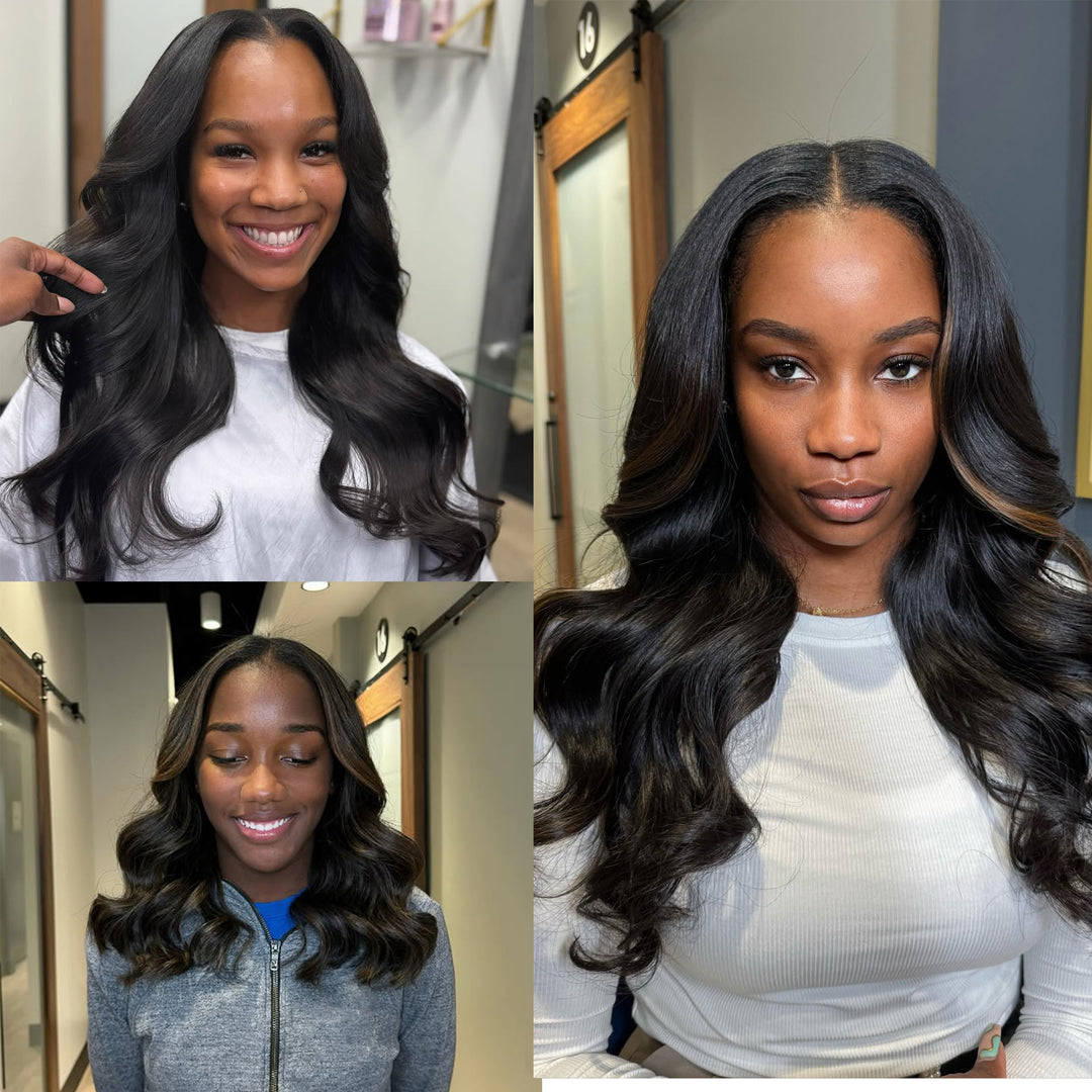 Orientfashion Body Wave I Tip Microlinks Human Hair Extensions for Women 100g/pack