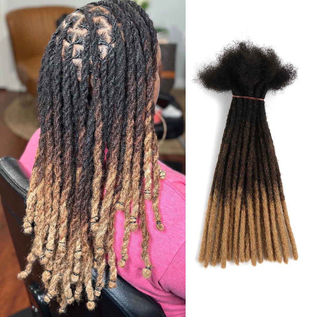 Orientfashion 1B/4/27 Ombre Loc Extensions Human Hair (20 Locs Per Bundle)