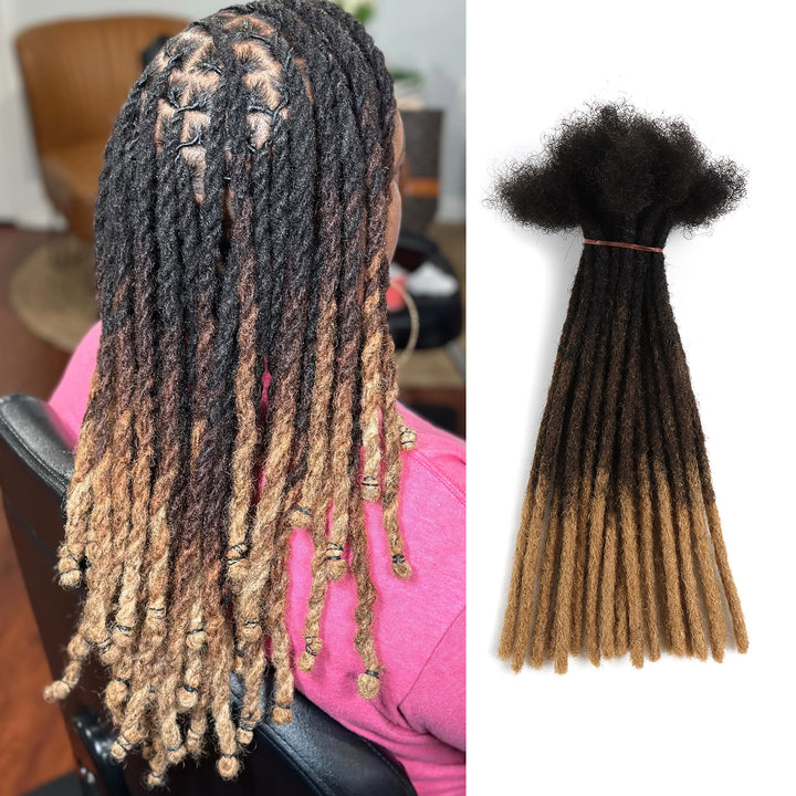 Orientfashion 1B/4/27 Ombre Loc Extensions Human Hair (20 Locs Per Bundle)