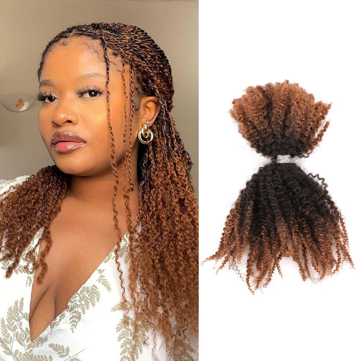 Orientfashion T30 4c Human Hair Bulk for Braiding 100g/Pack