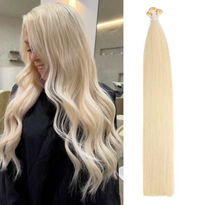 Orientfashion Flat Tip Hair Extension Pre-Bonded Human Hair Extensions 100pcs/pack