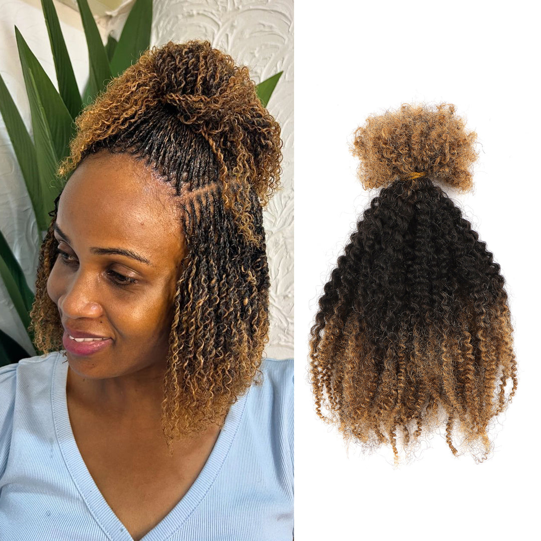 Orientfashion T27 4c Human Hair Bulk for Braiding 100g/Pack