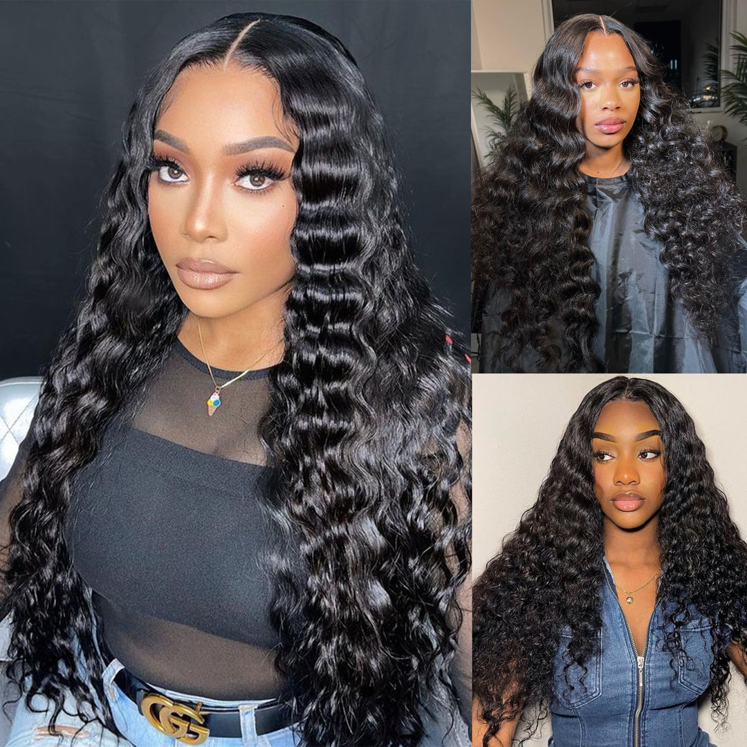 Orientfashion Deep Wave I Tip Hair Extension Human Hair for Women 100g/pack