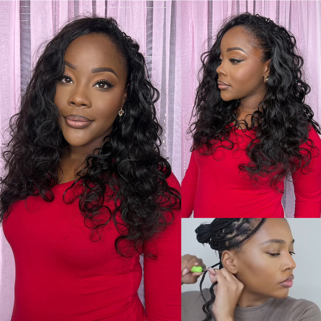 Orientfashion Body Wave Feather Crochet Human Hair Wholesale Crochet Human Hair