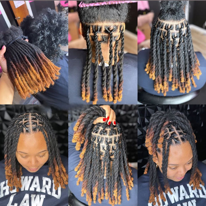 Orientfashion Ombre Dreadlocks Human Hair (20 Locs Per Bundle)