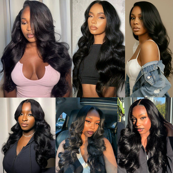 Orientfashion Human Hair Bundles Brazilian Body Wave Hair Bundles 95g/piece