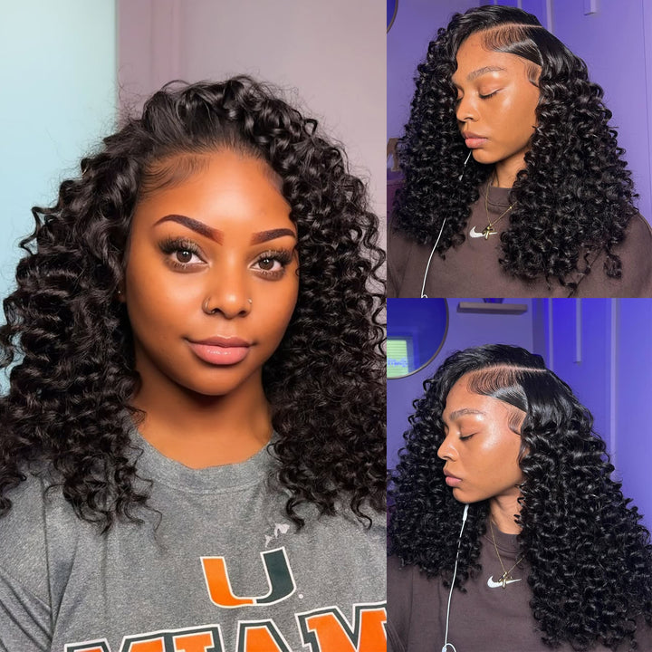 Orientfashion Deep Wave Tape In Hair Extensions Natural Black 100% Human Hair 50g/pack