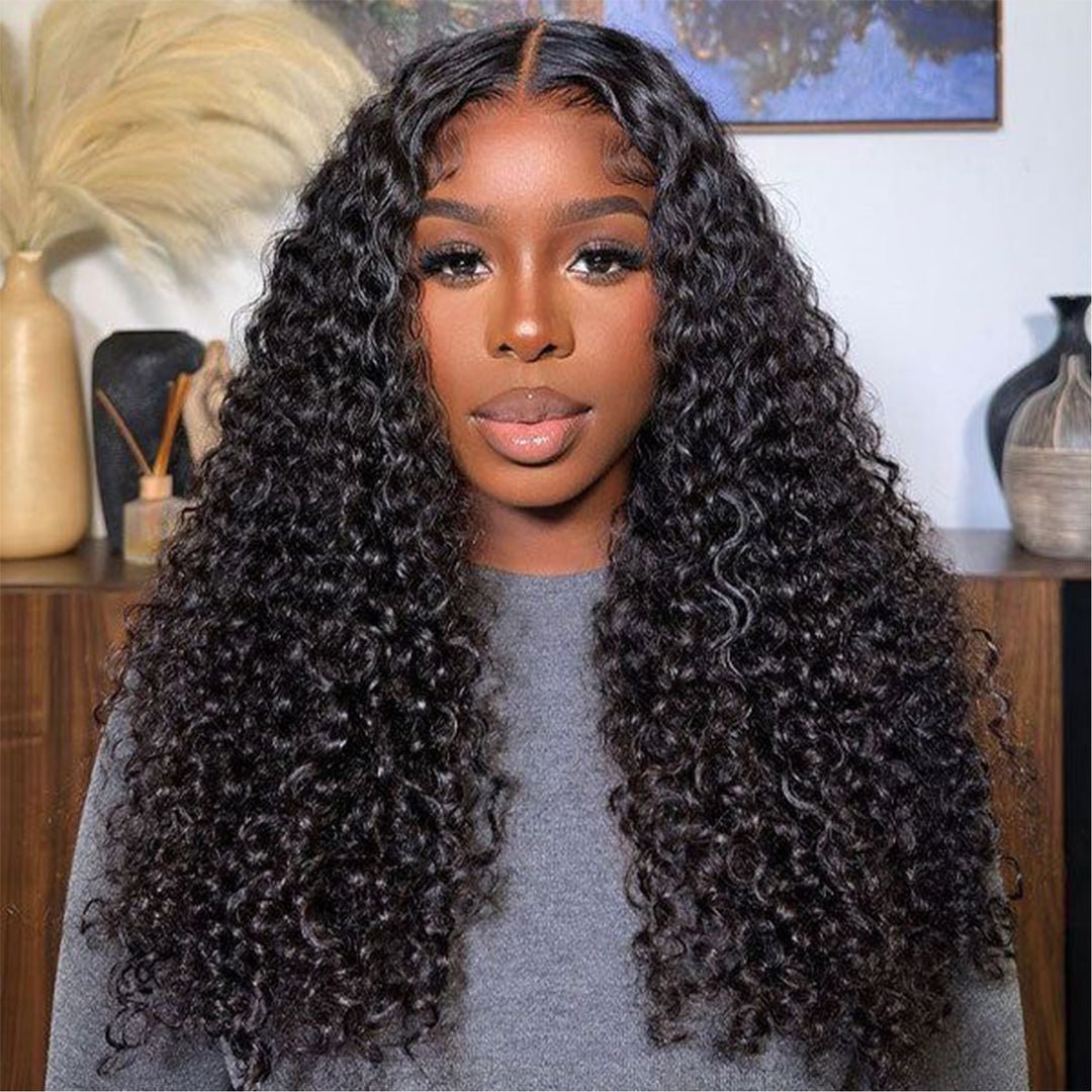Orientfashion Wigs Human Hair Lace Front 13*4 Curly Lace Frontal Wigs for Black Women