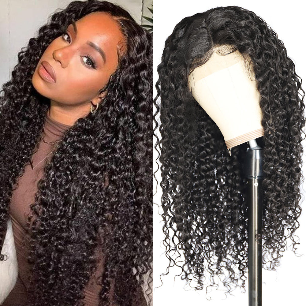 Orientfashion Wigs Human Hair Lace Front 13*4 Curly Lace Frontal Wigs for Black Women