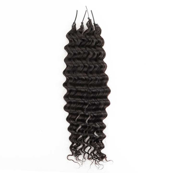 Orientfashion Loose Wave Feather Crochet Human Hair Extensions 100g/pack