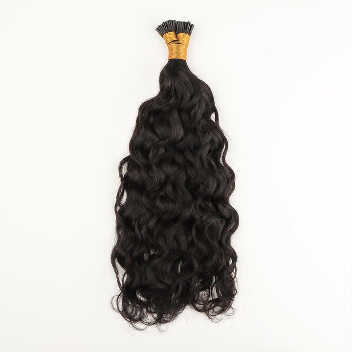 Orientfashion Kinky Curly I Tip Human Hair Extension for Black Women 100g/pack