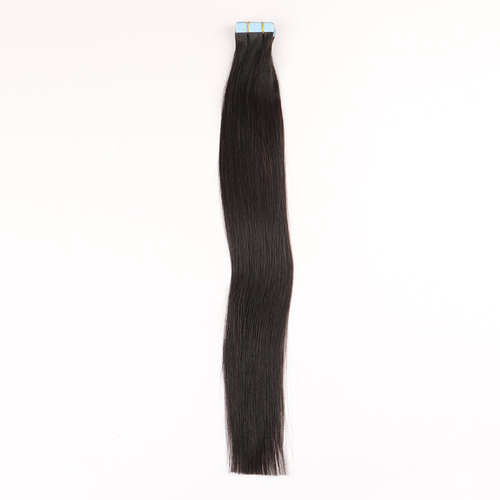 Orientfashion Straight Wave Tape ins Hair Extension Human Hair for Black Women 50g/pack