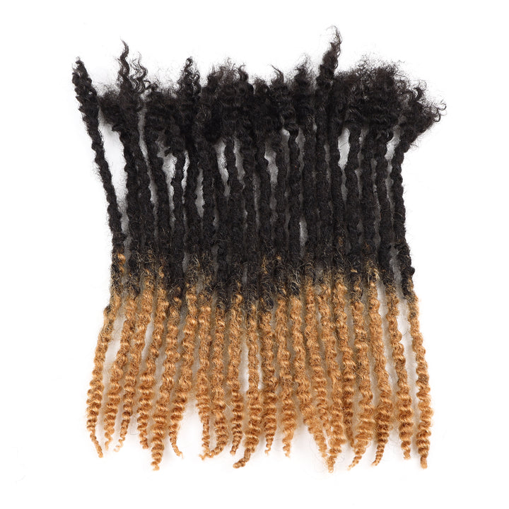 Orientfashion Ombre Textured Locs Human Hair (20 Locs Per Bundle)