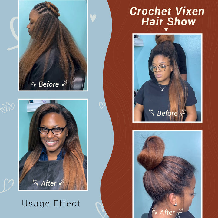 Orientfashion Vixen Crotchet Braids Kinky Straight Vixen Crochet Hair