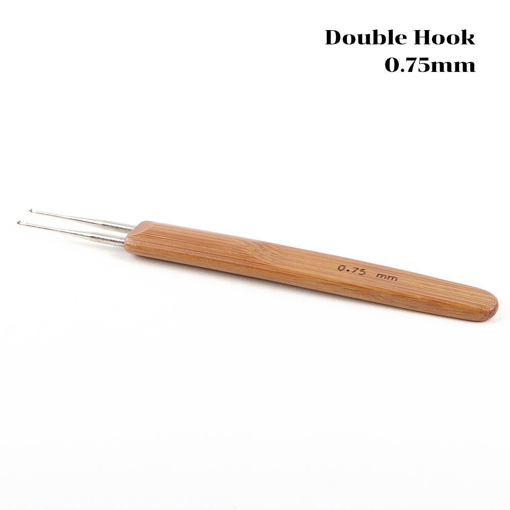 Orientfashion 0.4mm 0.5mm 0.75mm Crochet Hooks for Dreadlocks