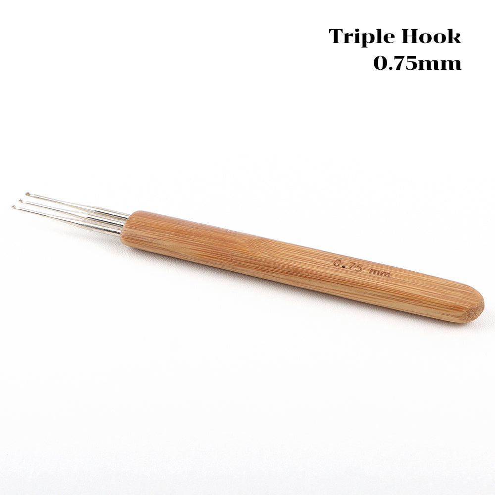 Orientfashion 0.4mm 0.5mm 0.75mm Crochet Hooks for Dreadlocks